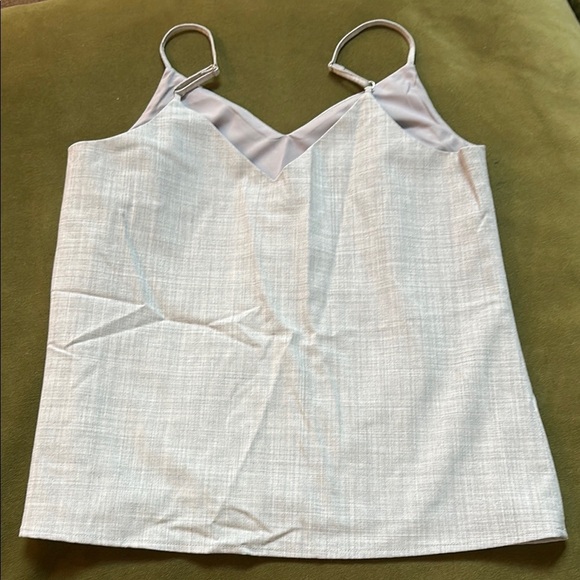 Banana Republic Wool Blend Gray Double V Camisole Top - Picture 6 of 6